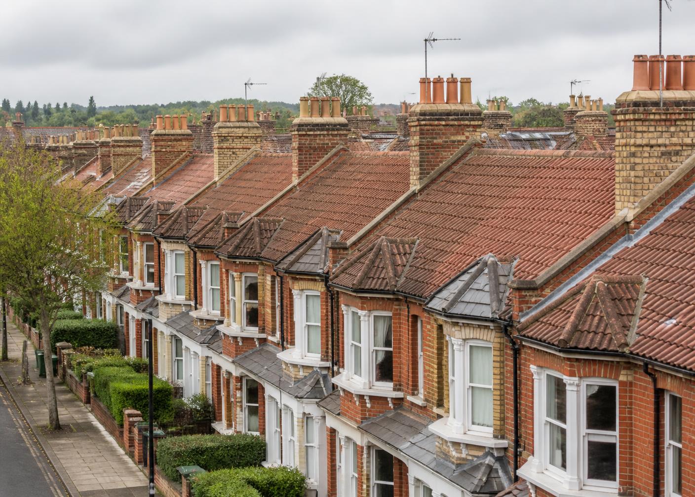 Period terrace roof repair