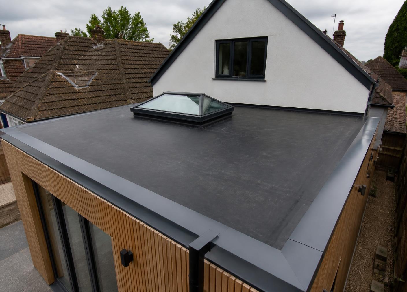 Flat-roof replacement